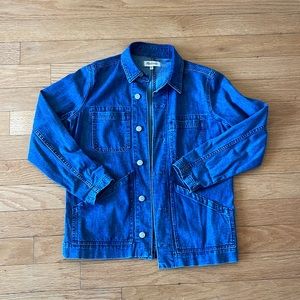 Madewell Denim Patch Pocket Chore Coat